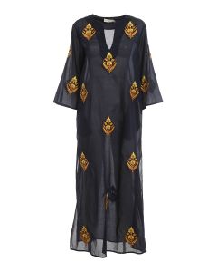 Embroidered caftan