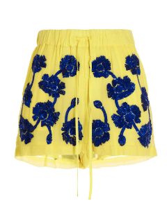 P.A.R.O.S.H. Embellished Drawstring Shorts