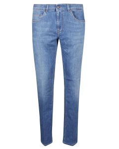 Fay Mid-Rise Skinny Jeans
