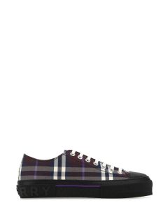 Burberry Classic Checked Lace-Up Sneakers