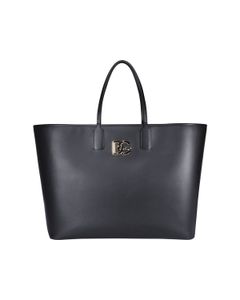 Dolce & Gabbana Logo Plaque Large Fefè Shopper Bag