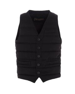 Herno Padded Button-Up Gilet