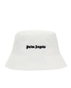 Palm Angels Logo-Printed Bucket Hat