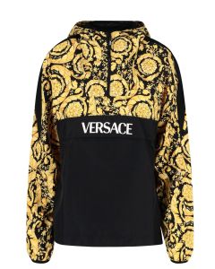 Versace Barocco Logo Printed Track Jacket
