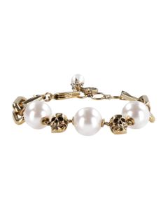 Chain Bracelet With Pearls