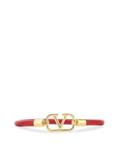 Valentino V-Logo Plaque Bracelet