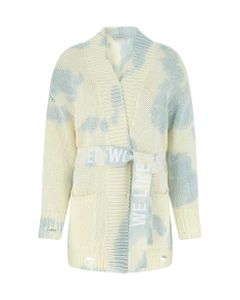 Tie-dyed Knitted Cardigan