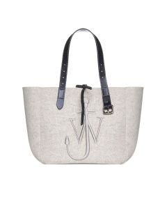 JW Anderson Logo Embroidered Tote Bag