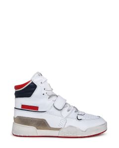 Isabel Marant Round Toe Lace-Up Sneakers