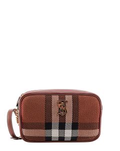 Burberry Lola Knitted Check Small Camera Bag
