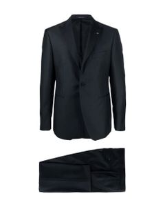 Black Virgin Wool Suit