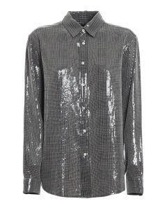 Sequined Prince of Wales shirt