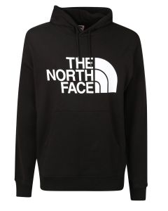 The North Face Logo Printed Drawstring Hoodie