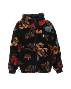 Marcelo Burlon County Of Milan Floral Pattern Hooded Jacket