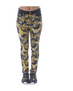 Versace Jeans Couture Trousers In Cotton Blend