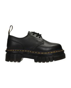 Audrick Lace Up Shoes In Black Leather