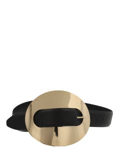 Paco Rabanne Gold Plated Buckle Belt
