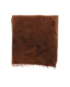 Cashmere stole in brown