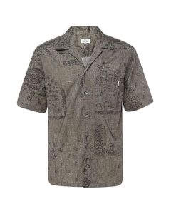 Woolrich Paisley Printed Short-Sleeved Shirt