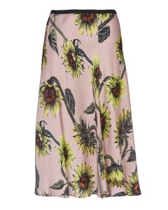 Paul Smith Sunflower Print Draped Skirt