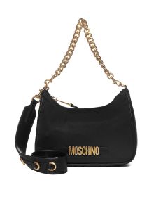 Moschino Logo Lettering Hobo Bag
