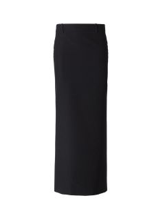 Balenciaga Back Slit Maxi Skirt