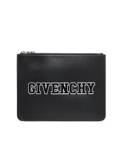 Givenchy Logo Detailed Zipped Pouch