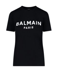 Balmain Logo Printed T-Shirt