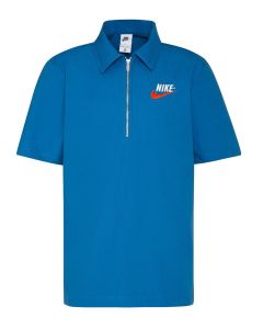 Nike Swoosh Half-Zip Short-Sleeved Polo Shirt