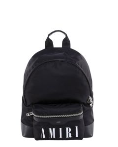 Amiri Logo-Print Zipped Backpack