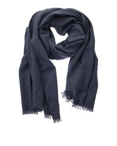 Cashmere and silk sequined scarf