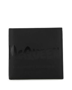 Alexander McQueen Logo Printed Bi-Fold Wallet