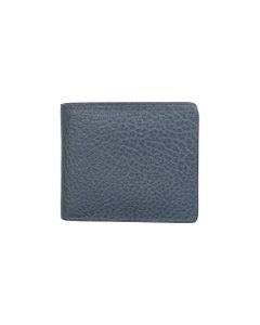 Bi-fold Wallet In Gained Leather With The Maison's Iconic Four-stitch Motif