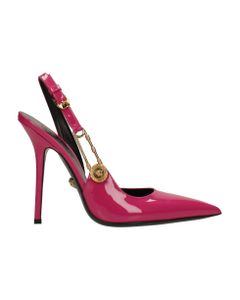 Pumps In Fuxia Patent Leather