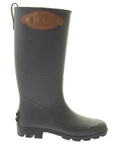 Tod's Logo Patch Slip-On Rain Boots