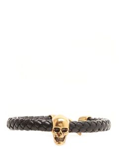 Alexander McQueen Skull Braided Bracelet