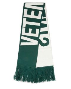 Vetements Colour-Block Fringed Scarf