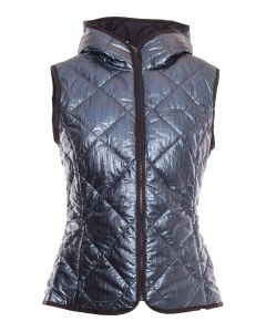 Fay Zip-Up Hooded Quilted Gilet