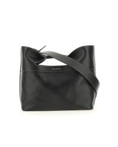 Alexander McQueen Logo-Printed Top Handle Bag
