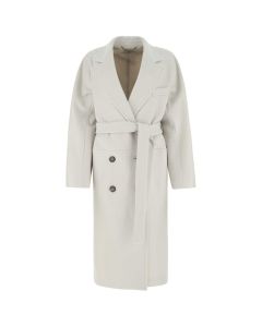 Stella McCartney Double-Breasted Long-Sleeved Coat