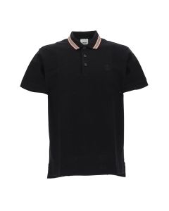 Burberry Stripe-Detailed Short Sleeved Polo Shirt