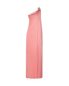 Stella McCartney Embellished One-Shoulder Gown