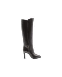 Jane Monogram Boots In Smooth Leather