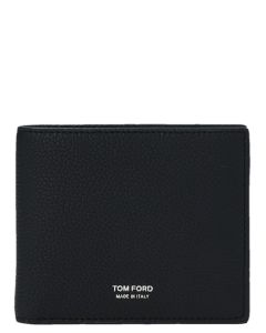 Tom Ford Logo Printed Bi-Fold Wallet
