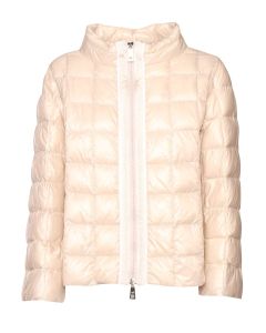 Fay Zip-Up Long Sleeved Quilted Jacket