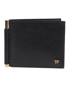 Tom Ford Logo-Plaque Bi-Fold Wallet