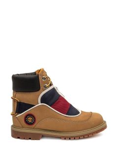 Tommy Hilfiger X Timberland Logo Patch Ankle Boot