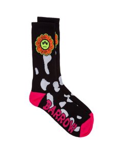 Barrow Logo-Print Ribbed Socks