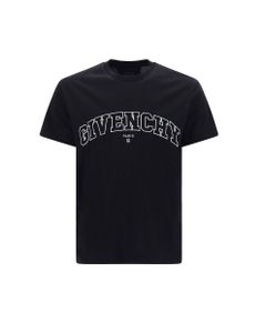 Givenchy College Embroidered Jersey T-Shirt