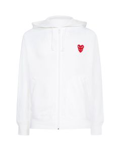Comme des Garçons Play Overlapping Heart Hooded Jacket